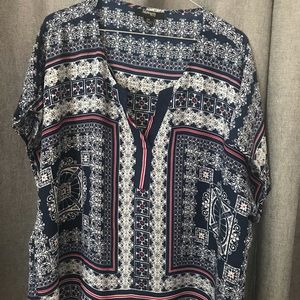 Style & Co. Woman Blue Blouse